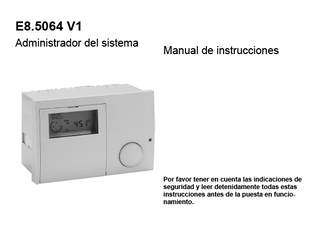 DRCASCACONTAA_E8.5064 ES 1.914-V1-07 1115_Operation manual_Spanish download